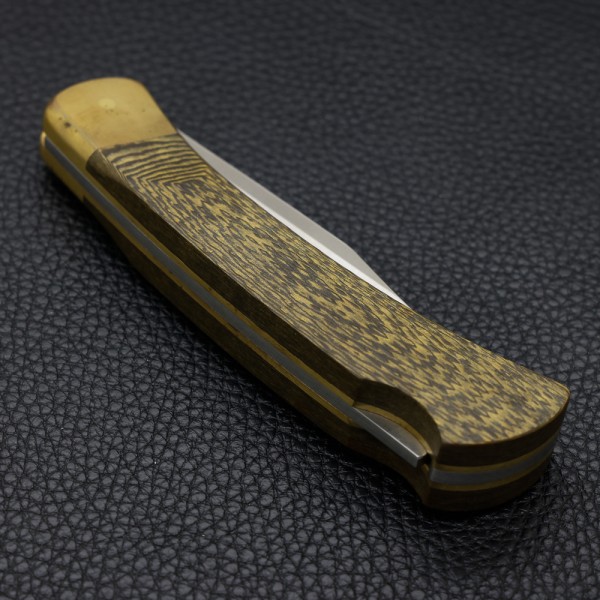 Нож Buck 110 Folding Hunter, January 2025 BOTM, S35VN, Richlite handle