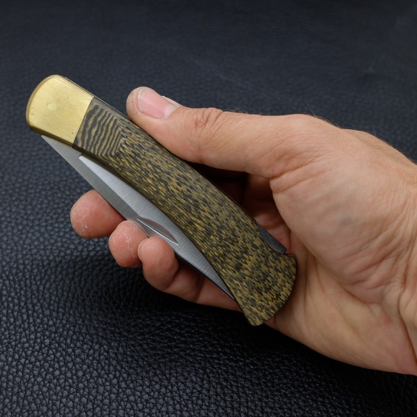 Нож Buck 110 Folding Hunter, January 2025 BOTM, S35VN, Richlite handle