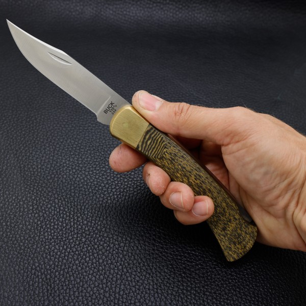 Нож Buck 110 Folding Hunter, January 2025 BOTM, S35VN, Richlite handle