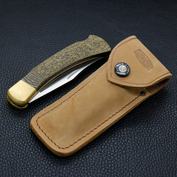 Нож Buck 110 Folding Hunter, January 2025 BOTM, S35VN, Richlite handle