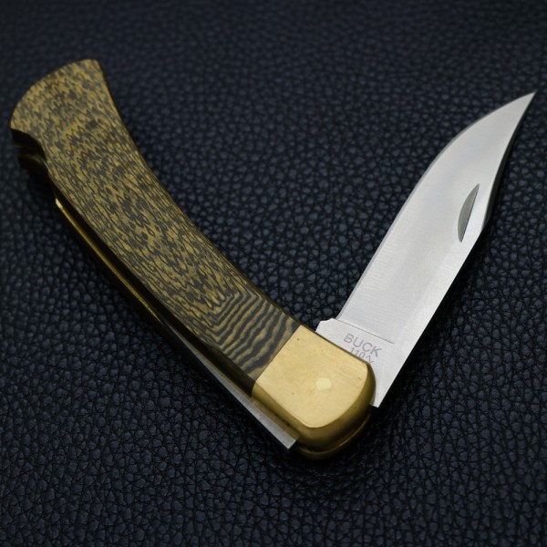 Нож Buck 110 Folding Hunter, January 2025 BOTM, S35VN, Richlite handle