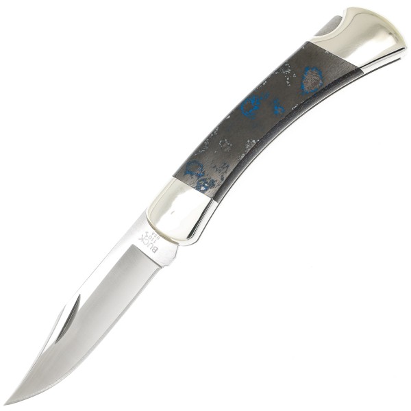 Нож Buck 110 Folding Hunter, Magnacut, America CamoCarbon, Nickel Silver, 1 of 750