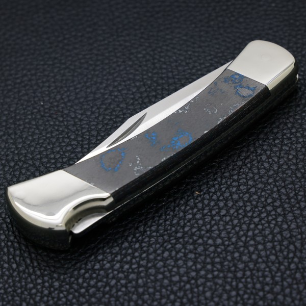 Нож Buck 110 Folding Hunter, Magnacut, America CamoCarbon, Nickel Silver, 1 of 750