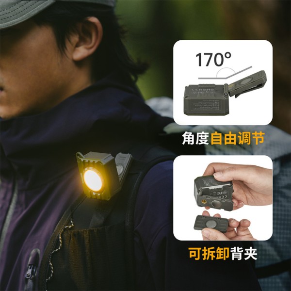 Ліхтар наключний Naturehike CNK2450ZM014, бежевий