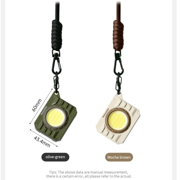 Ліхтар наключний Naturehike CNK2450ZM014, бежевий