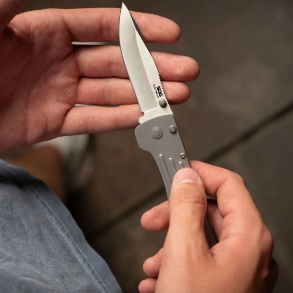 Ніж SOG SlimJim 2.0, Satin