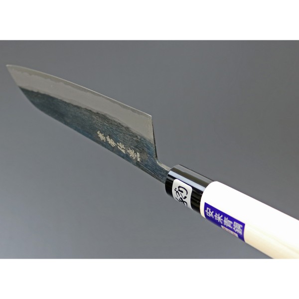 Ніж кухонний Kanetsune Mukashi-Nagarano Wa-Santoku, Kodai finish,165 mm
