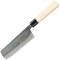 Ніж кухонний Kanetsune Mukashi-Nagarano Nakiri, Kodai finish,165 mm