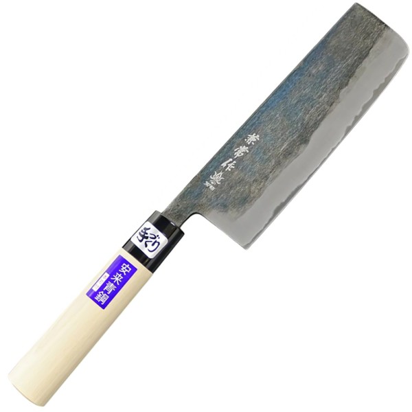 Ніж кухонний Kanetsune Mukashi-Nagarano Nakiri, Kodai finish,165 mm