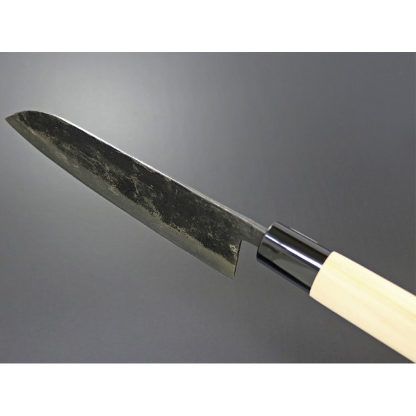 Ніж кухонний Kanetsune Mukashi-Nagarano Wa-Santoku, Inaka finish,165 mm