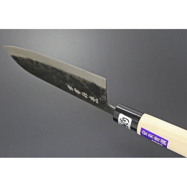 Ніж кухонний Kanetsune Mukashi-Nagarano Wa-Santoku, Inaka finish,165 mm