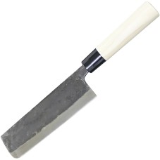 Ніж кухонний Kanetsune Mukashi-Nagarano Nakiri, Inaka finish,165 mm