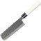 Ніж кухонний Kanetsune Mukashi-Nagarano Nakiri, Inaka finish,165 mm