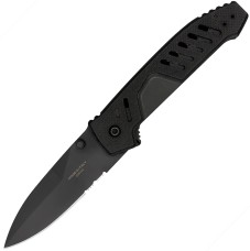 Нож Extrema Ratio MF1 EVO SP Black Blade, G10 N690, полусеррейтор black