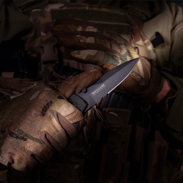 Ніж Extrema Ratio MF1 EVO SP Black Blade G10 N690 напівсерейтор black