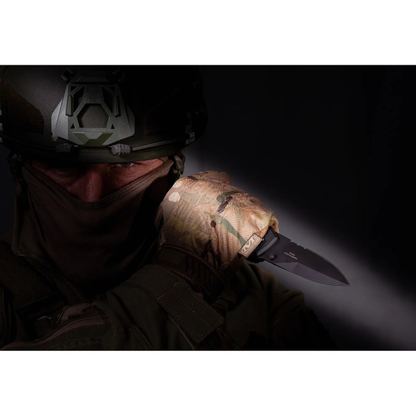 Ніж Extrema Ratio MF1 EVO SP Black Blade G10 N690 напівсерейтор black