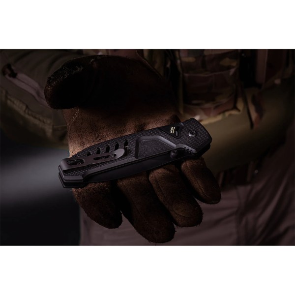 Ніж Extrema Ratio MF1 EVO SP Black Blade G10 N690 напівсерейтор black