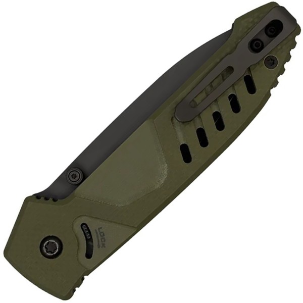 Ніж Extrema Ratio MF1 EVO SP Black Blade G10 N690 напівсерейтор green