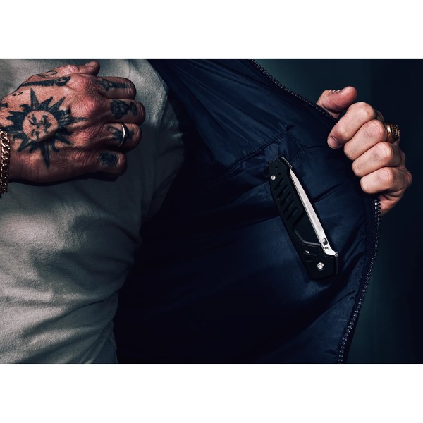 Ніж Extrema Ratio MF1 EVO D Black Satin, G10 Nitrogen