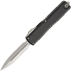 Нож Microtech Ultratech GEN IV D/E Stonewash полусерейтор, Black