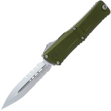 Нож Microtech Combat Troodon D/E Gen III Stonewash Od Green Полусерейтор