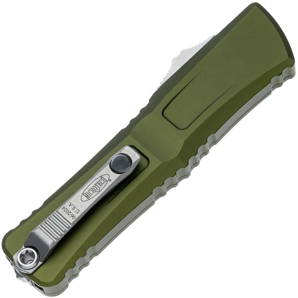 Нож Microtech Combat Troodon D/E Gen III Stonewash Od Green Полусерейтор