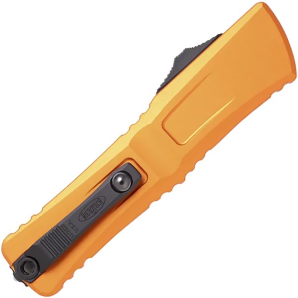 Нож Microtech Combat Troodon GEN III D/E Black полусеррейтор orange