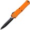Нож Microtech Combat Troodon GEN III D/E Black серрейтор orange