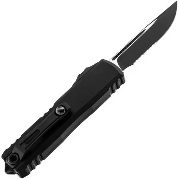 Нож Microtech UTX-85 GEN IV S/E Black Tactical полусеррейтор black