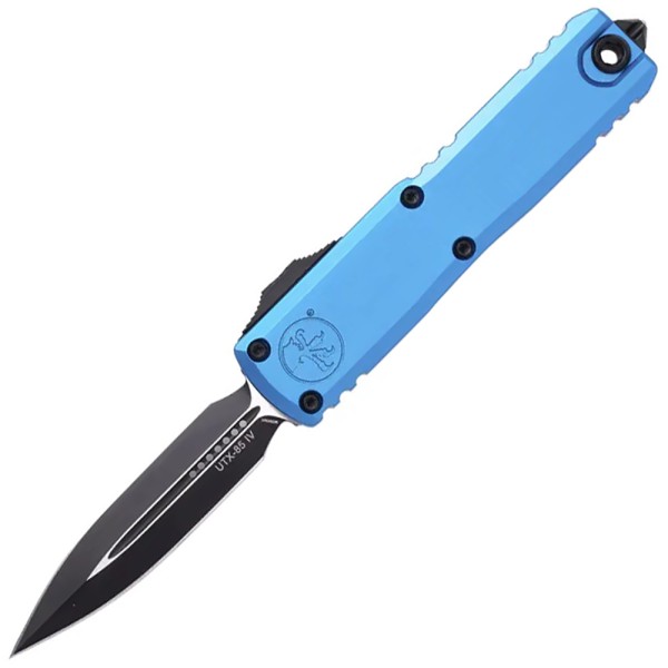 Нож Microtech UTX-85 GEN IV D/E Black Standard blue