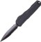 Нож Microtech Cypher II D/E DLC Shadow Signatire Series полусеррейтор