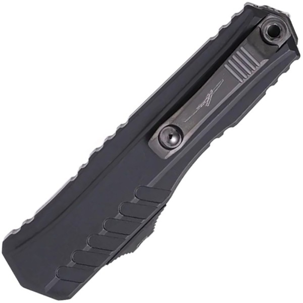 Нож Microtech Cypher II D/E DLC Shadow Signatire Series полусеррейтор