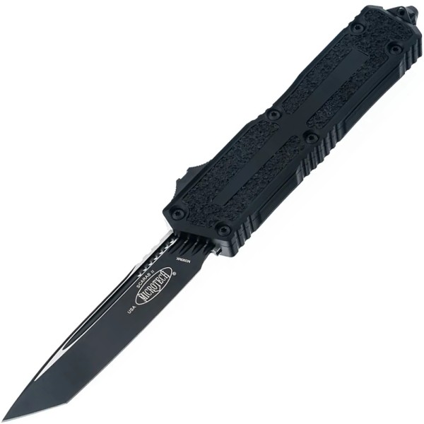 Нож Microtech Scarab II Gen III T/E Black Standard Tactical