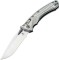 Нож Microtech Amphibian RAM-LOK Marfione Select Stonewash Frag Pattern Titanium W/Blue Accent Double Vapor Blast St