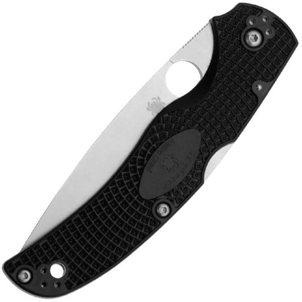 Ніж Spyderco Native Chief, CTS BD1N, FRN напівсерейтор black