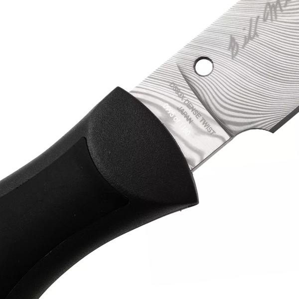 Ніж Spyderco Moran Upswept Sprint Run, Damasteel DS93X, FRN/Kraton gray