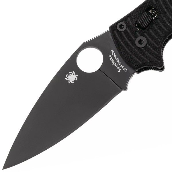 Ніж Spyderco Manix 2 Black Blade, Magnacut black