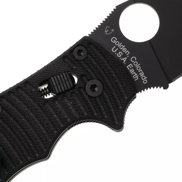 Ніж Spyderco Manix 2 Black Blade, Magnacut black
