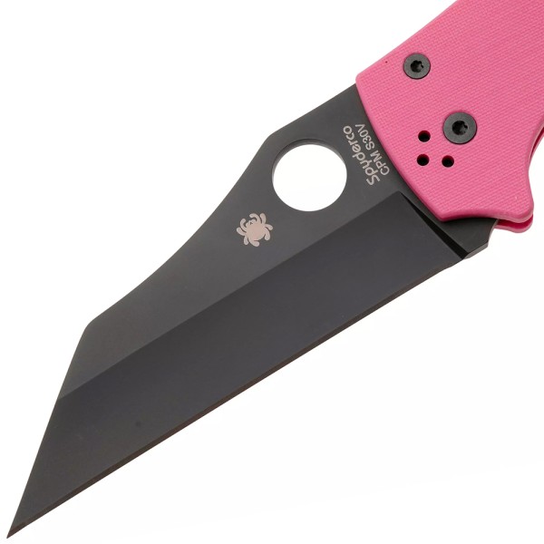 Ніж Spyderco YoJumbo Sprint Run, S30V, G-10 pink