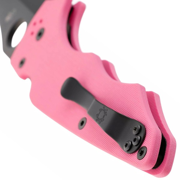 Ніж Spyderco YoJumbo Sprint Run, S30V, G-10 pink