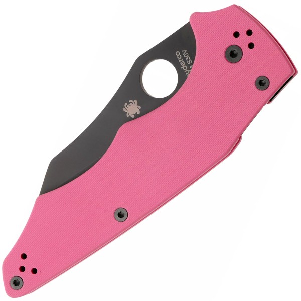 Ніж Spyderco YoJumbo Sprint Run, S30V, G-10 pink