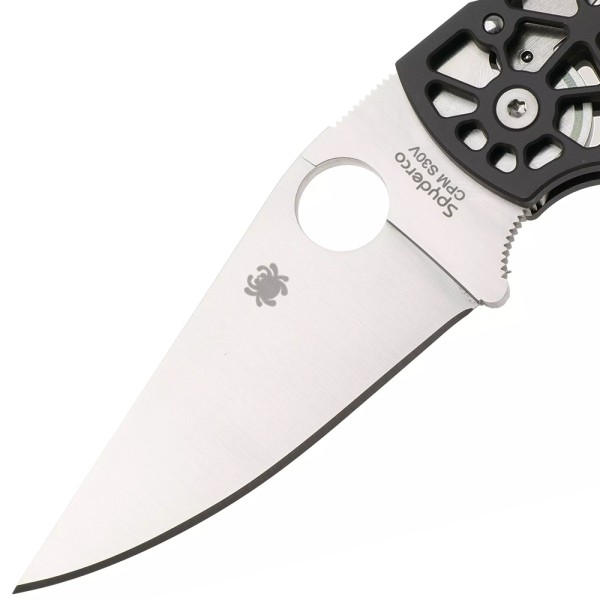 Ніж Spyderco Edgerati, S30V, Aluminum gray