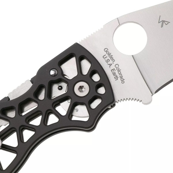 Ніж Spyderco Edgerati, S30V, Aluminum gray