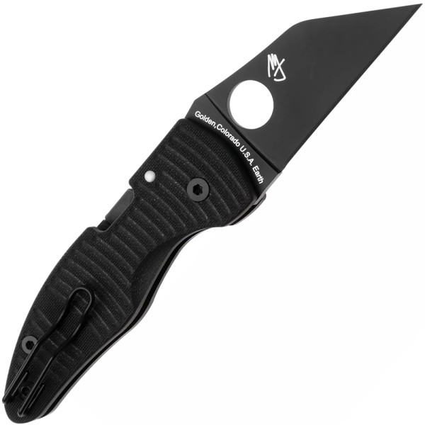 Ніж Spyderco Microjimbo Black Blade, MagnaCut, G-10 black