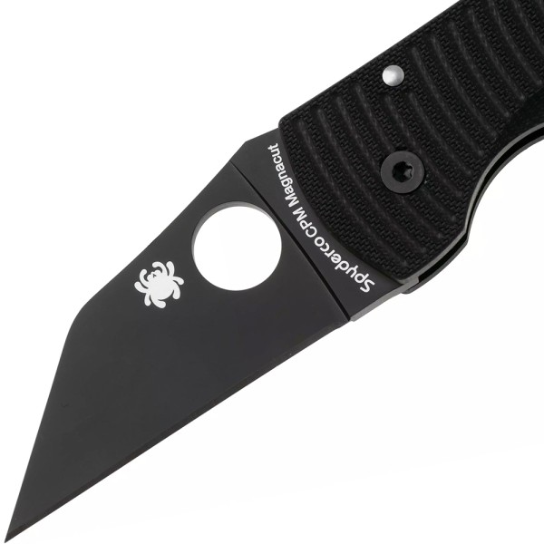 Ніж Spyderco Microjimbo Black Blade, MagnaCut, G-10 black