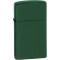 Запальничка Zippo 1627 Slim Green Matte