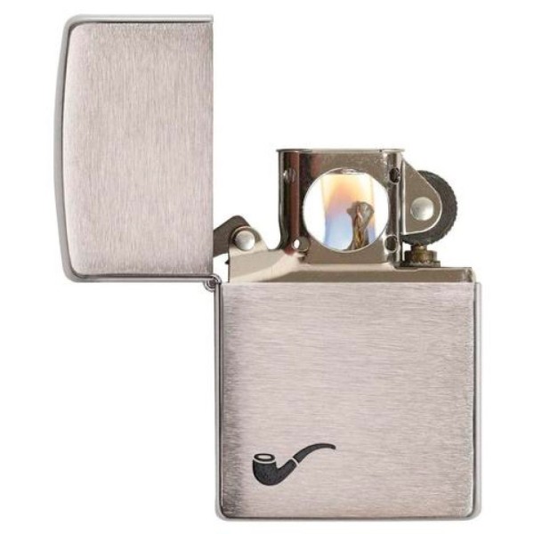 Запальничка Zippo 200 PL Brush Fin Pipe Lighter