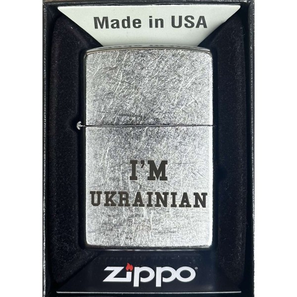 Запальничка Zippo 207 IMU I AM Russian
