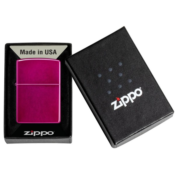 Запальничка Zippo 24003 Reg Candy Raspberry Matte Ltr