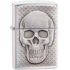 Запальничка Zippo 200 Skull with Brain Surprise 29818